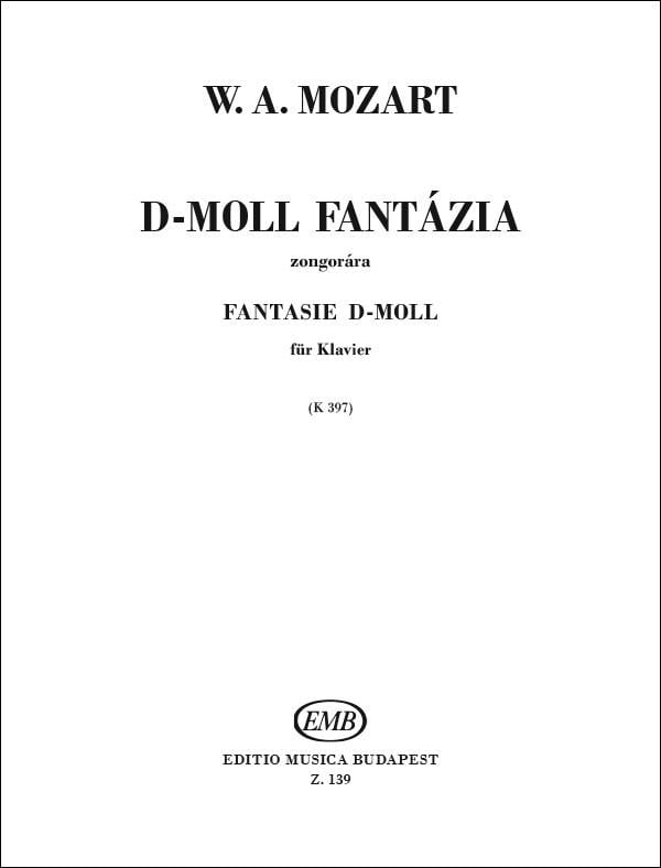 Fantasie d-Moll KV 397